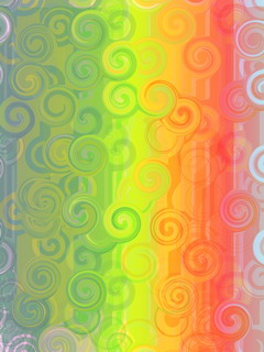 rainbow pattern free mobile wallpaper 240x320