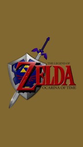 the legend of zelda ocarina of time game mobile wallpaper 480x800