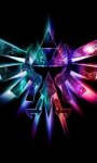 zelda triforce mobile wallpaper 480x800