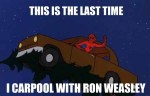 ron weasley spiderman meme funny