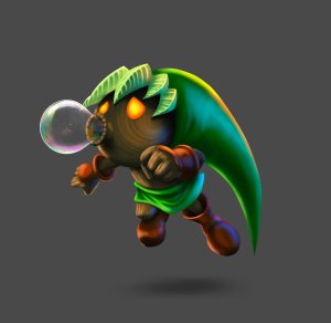 zelda majoras mask deku