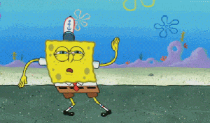 Funny spongebob squarepants dancing animated gif