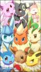 Eevee eeveelutions mobile phone background hd
