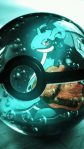 Lapras pokemon background for mobile in pokeball