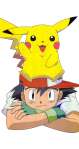 Ash pikachu wallpaper for mobile phone 4k hd