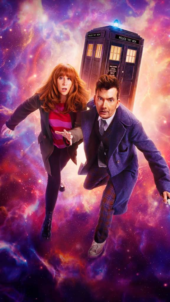 David tennant 10th doctor who donna noble 1440x2560 mobile wallpaper